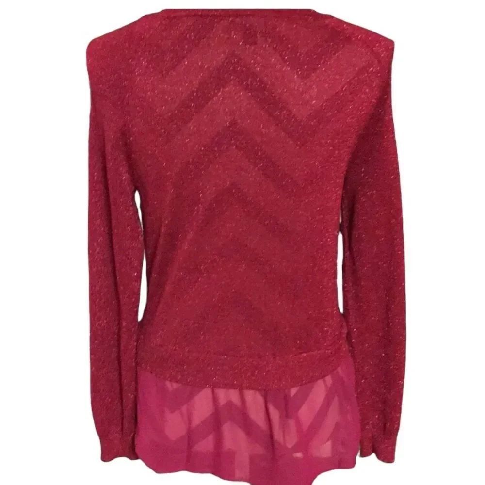 a.n.a.  Top Small Wine Colored - Picture 4 of 6